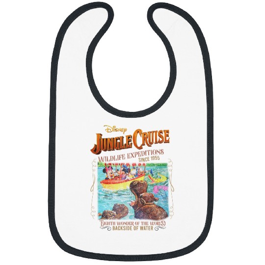 Jungle Cruise Bibs,  Bibs, Mickey and Friends Bibs, Disney Park Bibs, Disney Jungle Cruise Ride, Disneyland Trip Bibs