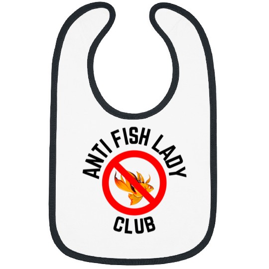 Discover ANTI-DISNEY Fish Lady Club Bibs