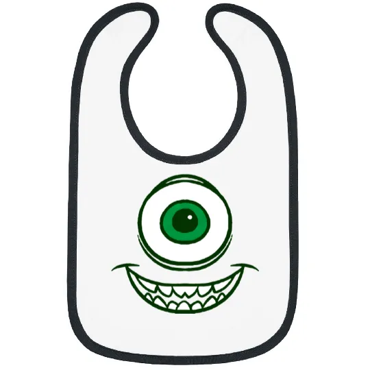 Disney Monsters Inc. Mike Wazowski Halloween Bibs