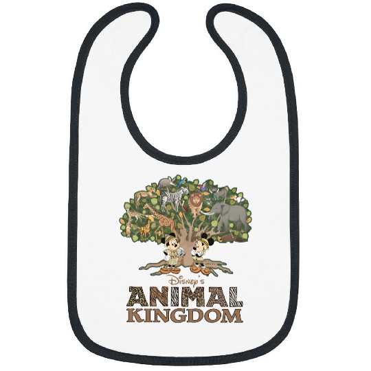 Disney's Animal Kingdom Bibs, Mickey Minniet