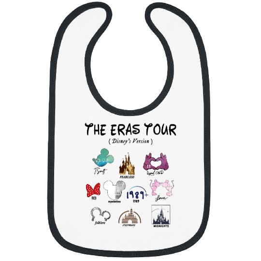 Disney Eras Tour Bibs, Princess Eras Tour Bibs, Magic Kingdom Bibs, Disney Girl Trip