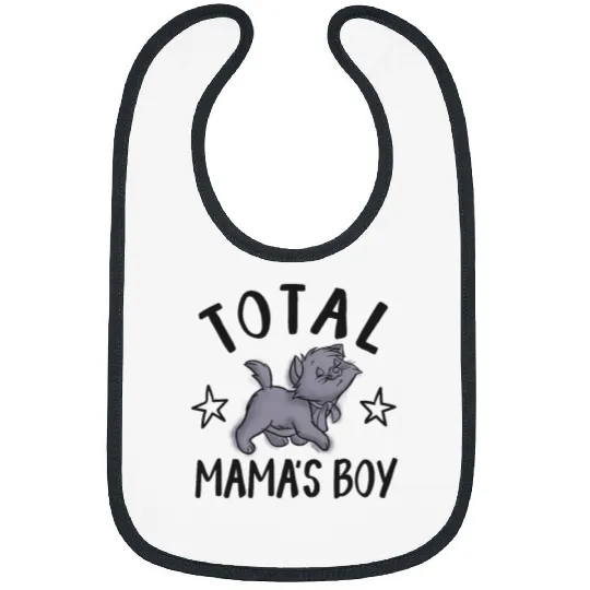 Total Mamas Boy Bibs, Berlioz Cat Bibs, The Aristocats Bibs, Disney Cats Bibs