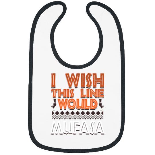 Disney Dad Parks Bibs Animal Kingdom Wish This Line Would Mufasa Bibs