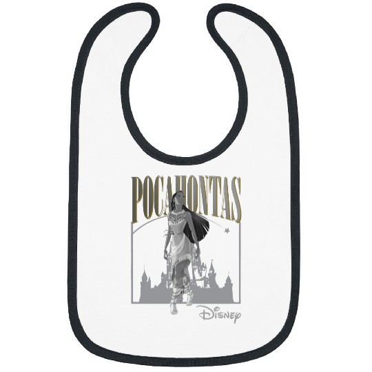 Pocahontas Vintage 90s Bibs, Disney princess Bibs