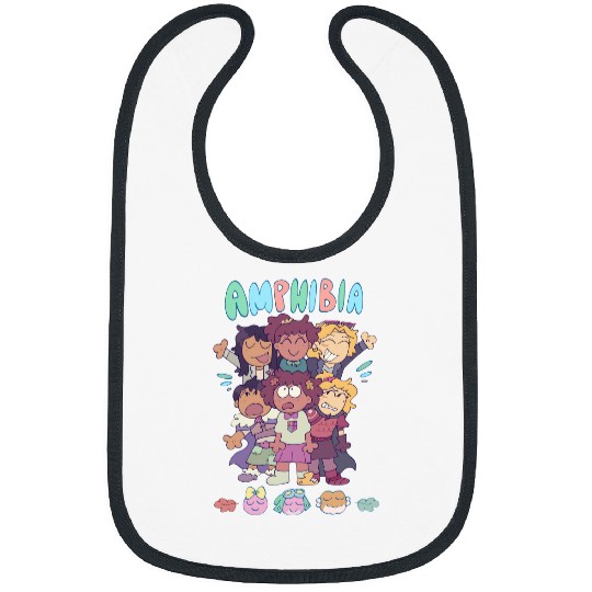 Disney Amphibia Bibs All Characters Unisex Bibs Adult Bibs Kid Bibs, Disney Bibs, Magic Kingdom Bibs idea, Disney gift Bibs