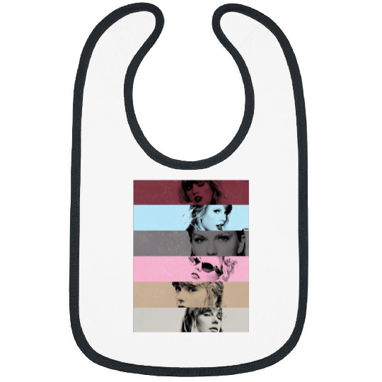 Discover Collage Singer Taylor Potrait Poster Bibs