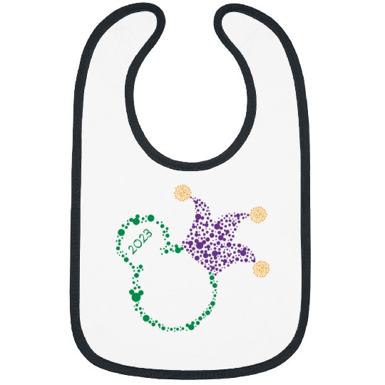Mardi Gras Disney Trip, Matching Disney Bibs, Mardi Gras 2023