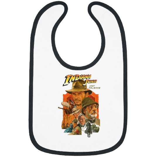 Vintage 90s Indiana Jones Adventure Disneyland 1995,Indiana Jones Bibs, Vintage Disney Movie Bibs