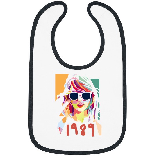 Discover Kids 1989 Watercolor Taylor Vintage Bibs, Taylor Inspired Bibs 1989