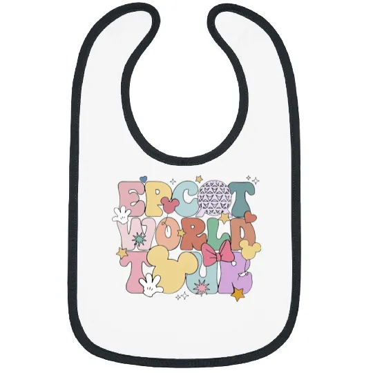 Epcot World Tour Bibs, Disney Epcot World Tour Bibs
