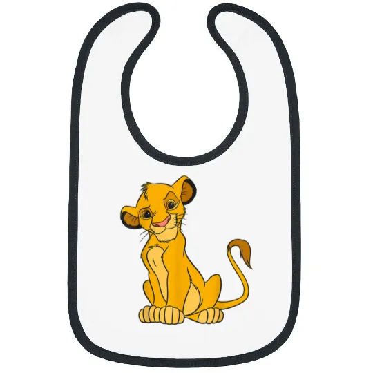 Disney The Lion King Young Simba Sitting Up Bibs