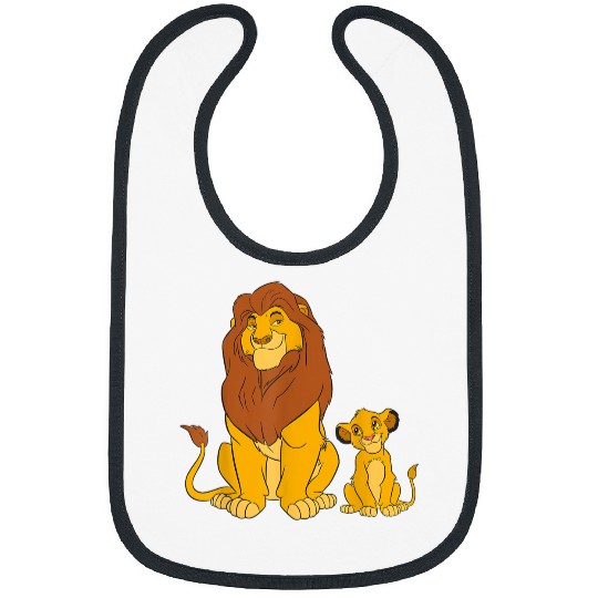 Disney The Lion King Young Simba And Mufasa Bibs