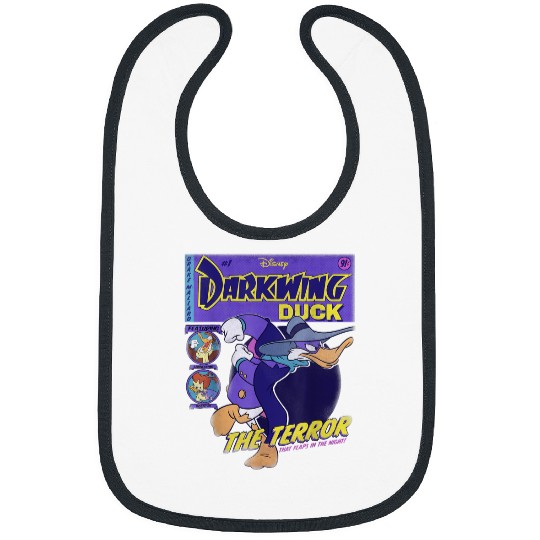 Discover Disney Darkwing Duck Comic Cover Bibs