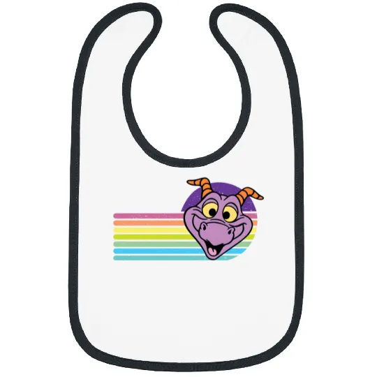 Disneys vintage shirt - Disneys figment shirt - Disneys Epcot shirt Bibs