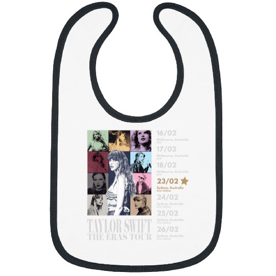 Discover Eras Tour - Sydney N1 (Friday 23 Feb) - taylorr swiftt Merch Bibs