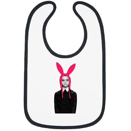 Wednesday Addams Bobs Burgers Addams Family Mashup (1) Bibs