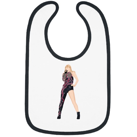 reputation eras tour Postcard Bibs