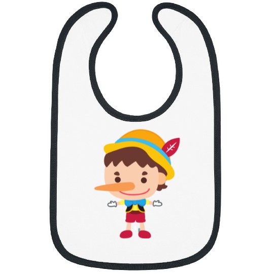 Waltdisneyworld Pinocchio Artwork Art Bibs