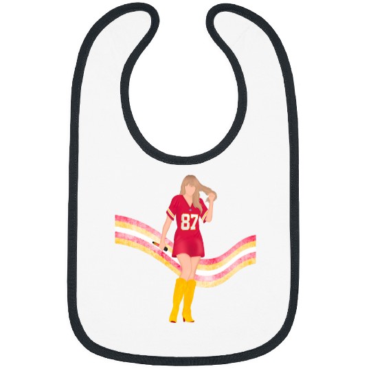 taylorr Swift x Travis Kelce Jersey (V5) Bibs