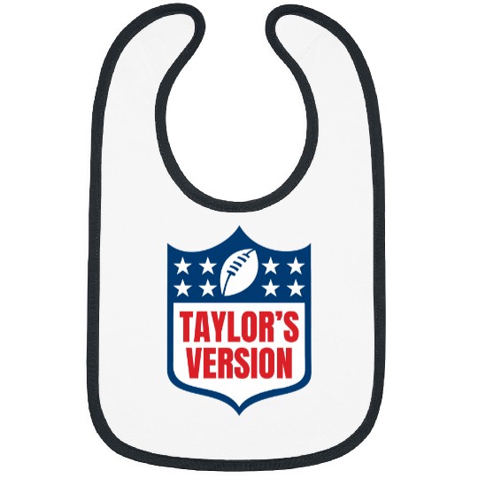 taylorr_S VERSION taylorr Swift + Travis Kelce Football Era Bibs
