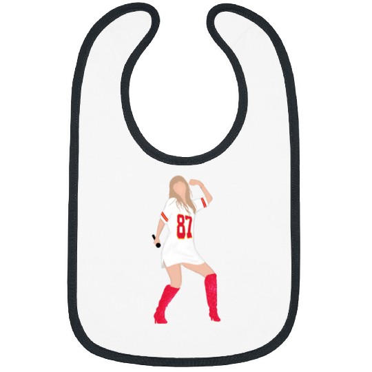 taylorr Swift x Travis Kelce Jersey (V4) Bibs