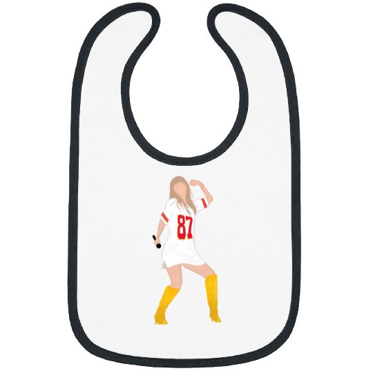 taylorr Swift x Travis Kelce Jersey (V3) Bibs