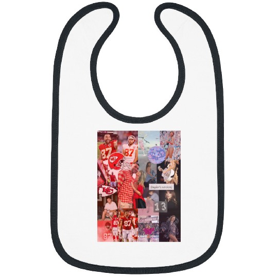taylorr Swift and Travis Kelce Bibs