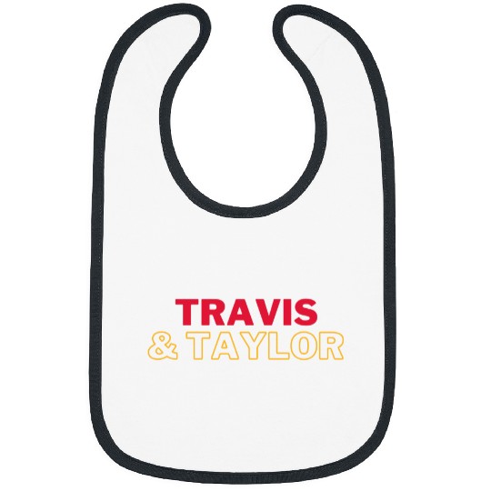 Travis Kelce &amp_ taylorr Swift Bibs