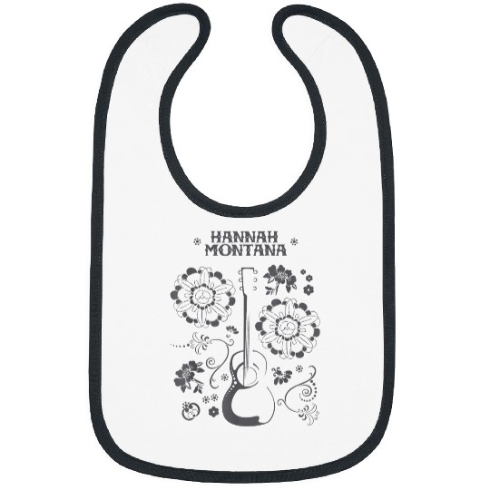 Disneyy Channel Hannah Montana Floral Guitar Bibs