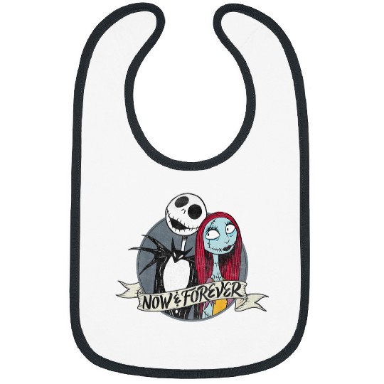 disneys Nightmare Jack Sally Now And Forever Bibs