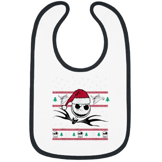 disneys Nightmare Before Christmas Jack Bw Bibs