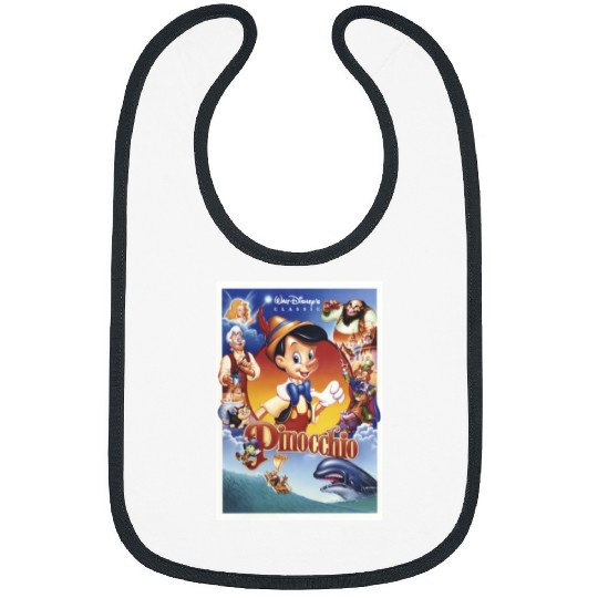 disneys Pinocchio Movie Poster Group Shot Bibs