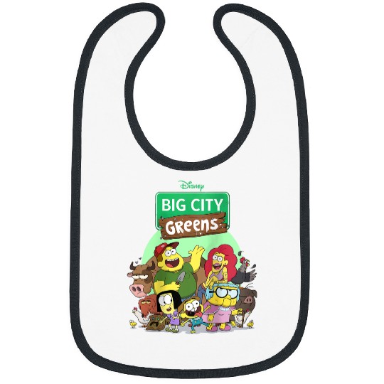 disneys Big City Greens Family Group Raglan Bibs