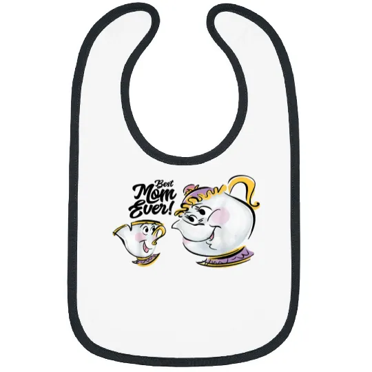 Disney Beauty and the Beast Chip Mrs. Potts Best Bibs
