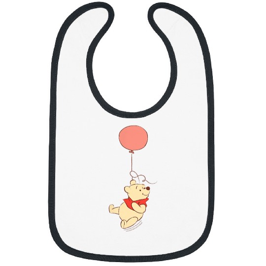 Disney Winnie the Pooh Balloon Flight Corner Pic Bibs