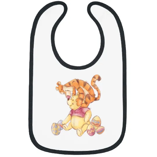 Disney Winnie The Pooh And Tigger Easter Eggs4 Bibs