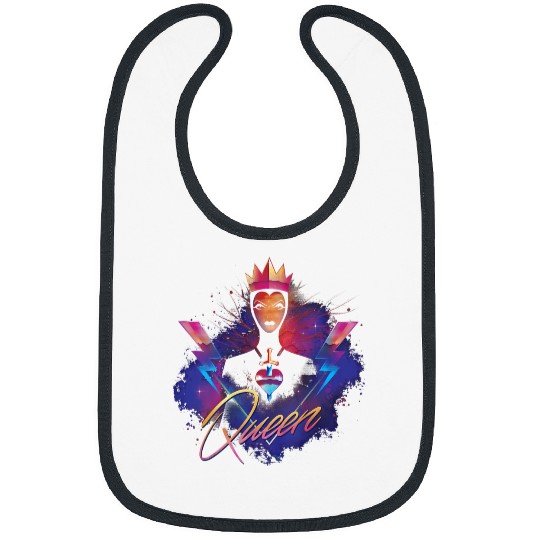 disneys Villains Evil Queen Rock Portrait Bibs
