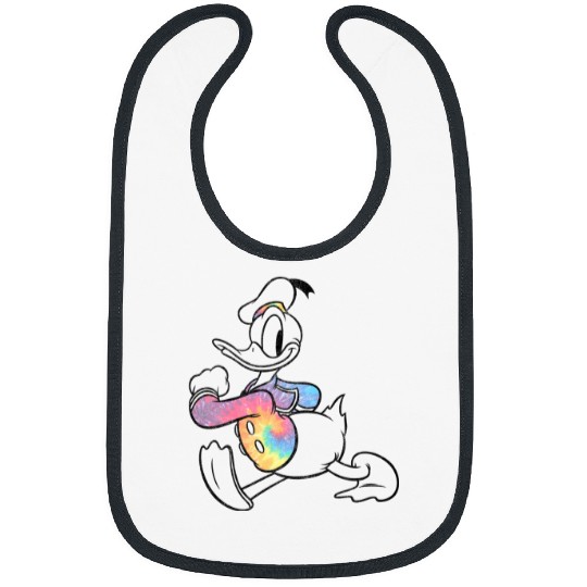 disneys mickeys And Friends Classic Donald Duck Tie Dye Bibs
