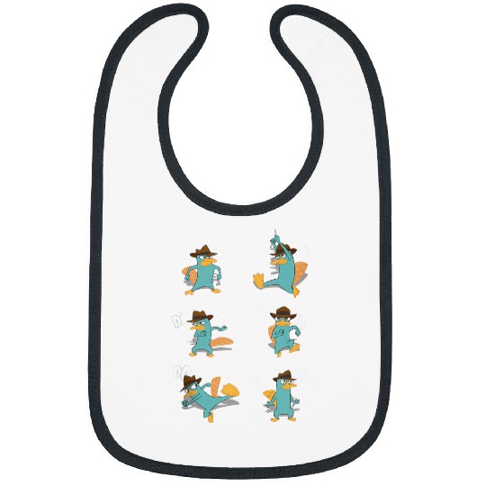 disneys Phineas And Ferb Doo Bee Doo Bee Doo Bah Perry Bibs