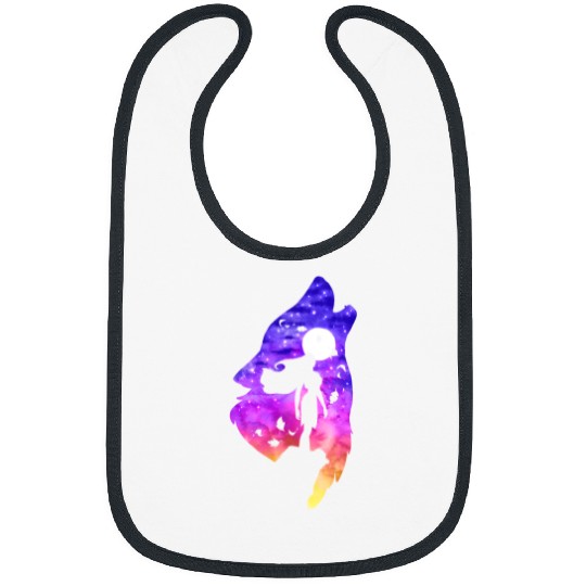Disney Princesses Pocahontas Colors In The Silhouette 8412 Bibs