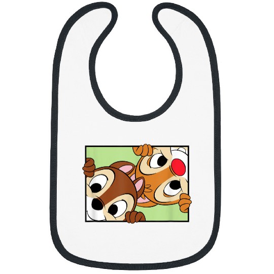 disneys Chip 'n' Dale Rescue Rangers Cute Frame Portrait Bibs