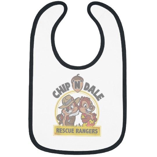 disneys Chip 'n' Dale Rescue Rangers Iconic Logo Bibs