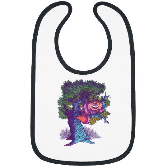 disneys Alice In Wonderland Cheshire Cat Modern Storybook Bibs