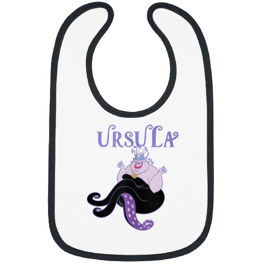 disneys The Little Mermaid Ursula Vintage Villain Portrait Bibs