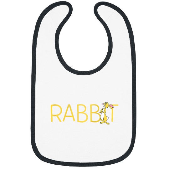 Disneyss Winnie The Pooh Rabbit Classic Lettering Bibs