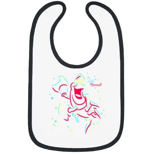 Disneyss The Little Mermaid Sebastian Crab Lights Bibs