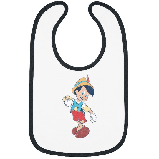 Disney Pinocchio Vintage Portrait Bibs