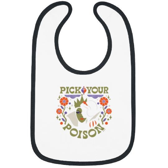 Disney Princess Snow White and Evil Queen Pick Your Poison Bibs