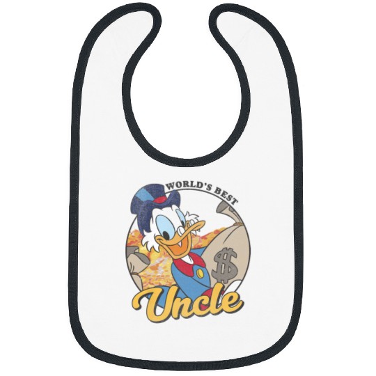 Disney DuckTales Scrooge McDuck World's Best Uncle Bibs