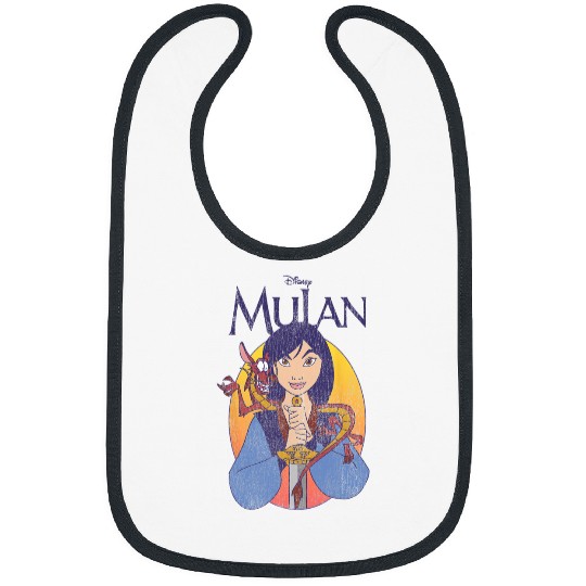 Disney Mulan Classic Mulan & Mushu Poster Bibs